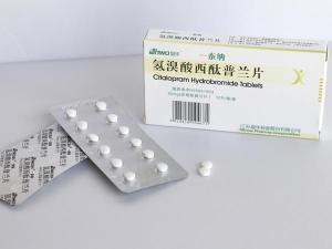 Tabletas de bromhidrato de citalopram